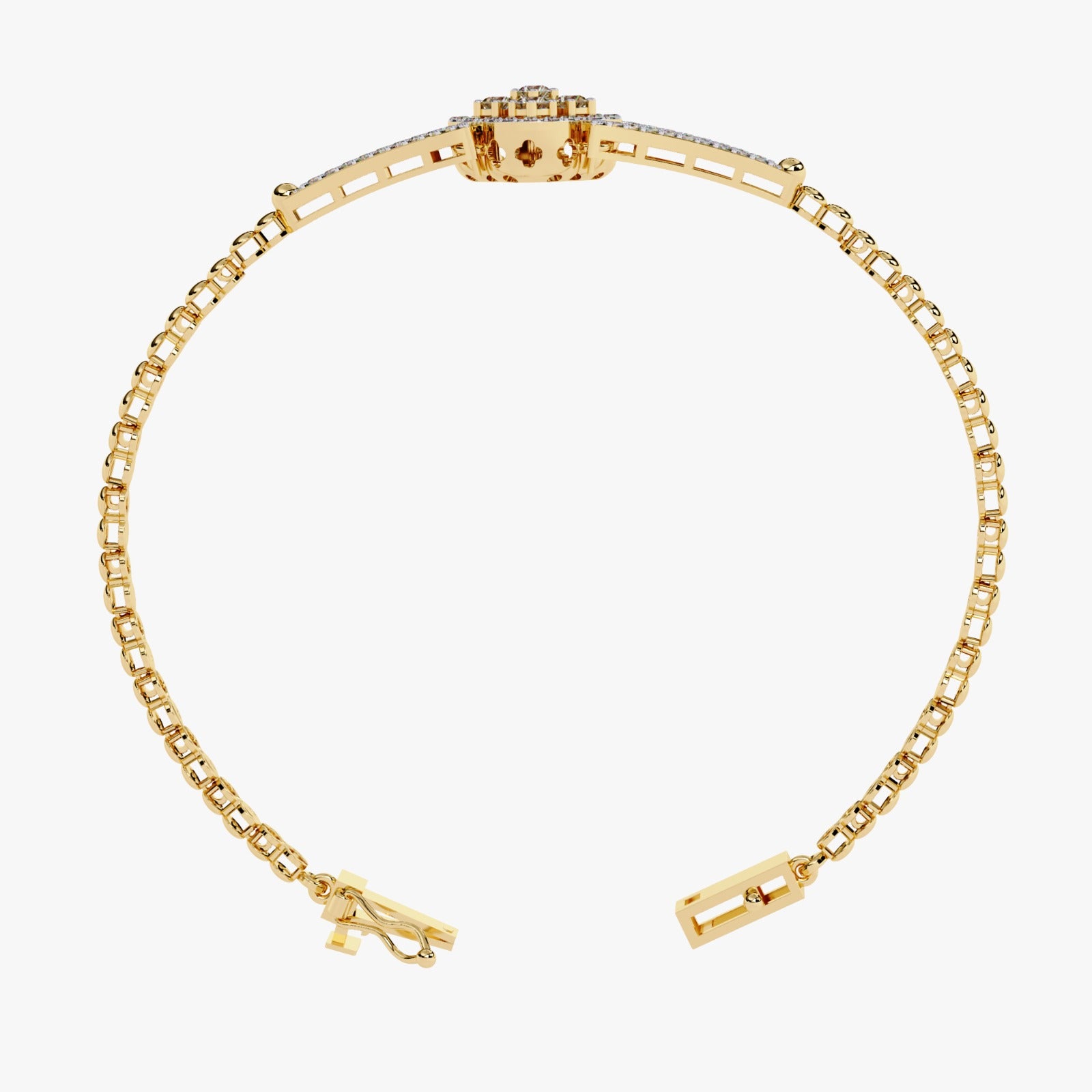 Solitairekart 0.5ct Lab Grown Diamond Bracelet